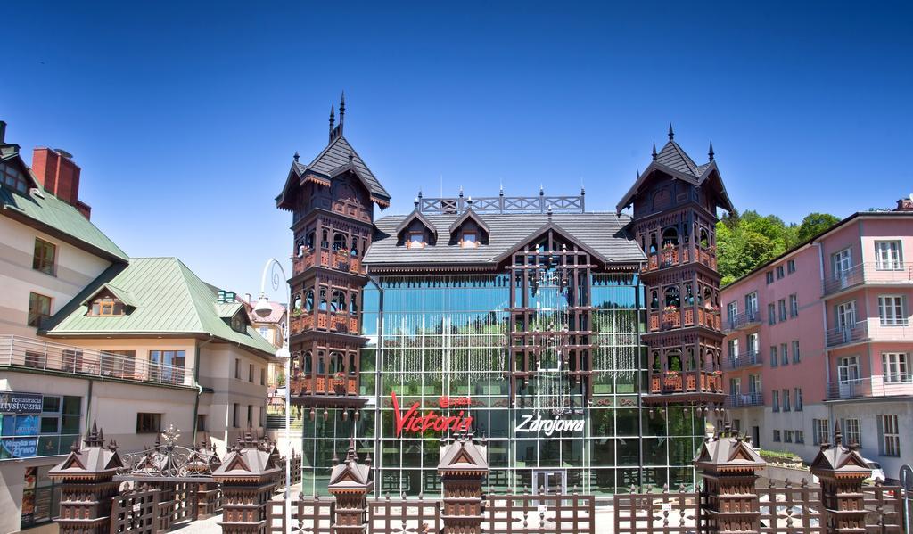 Victoria Cechini Hotel Krynica Zdroj Bagian luar foto