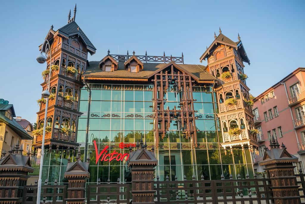 Victoria Cechini Hotel Krynica Zdroj Bagian luar foto