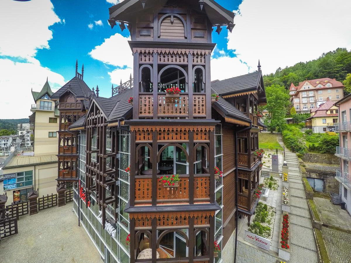 Victoria Cechini Hotel Krynica Zdroj Bagian luar foto
